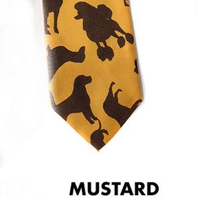 Putting On The Dog Patterned Neckties