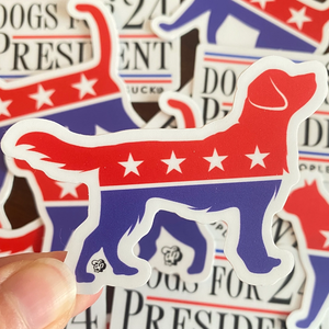 Die Cut Dog Themed Stickers from The Dapper Paw