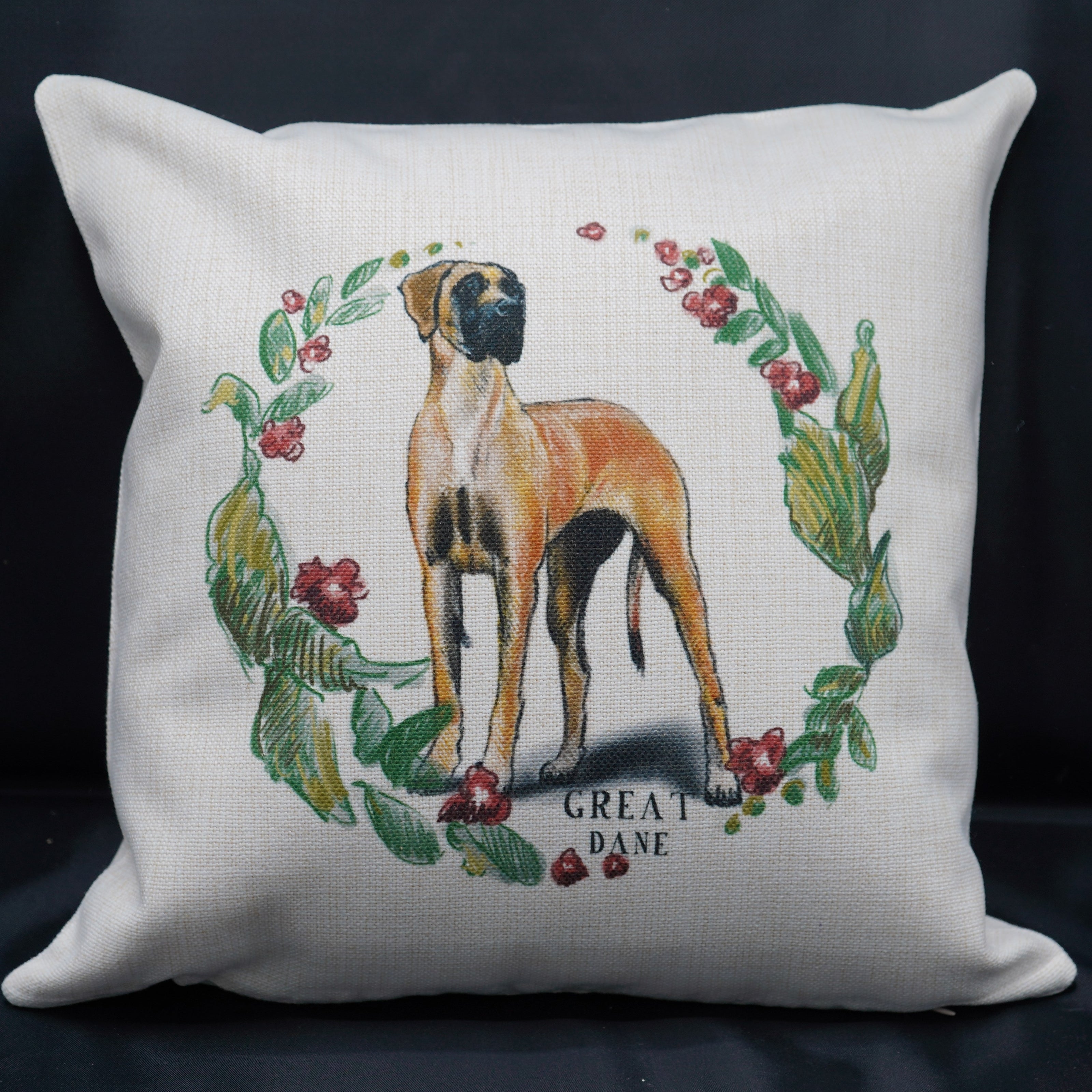 Breed Specific Heavy Duty Throw Pillows