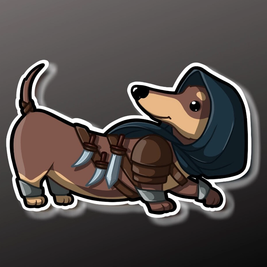 D&D Dogs Stickers