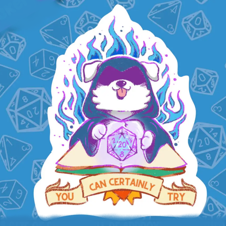 D&D Dogs Stickers