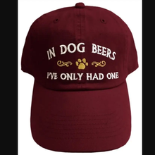 Load image into Gallery viewer, Dog Beers Hat from SpoiledRottenDogz
