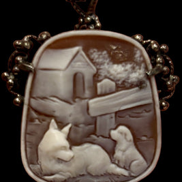 Sardonyx Shell Cameo Jewelry