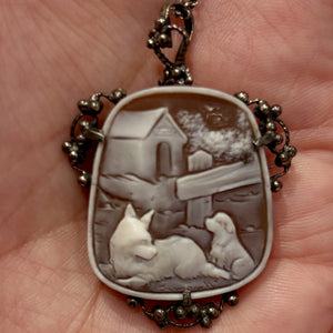Sardonyx Shell Cameo Jewelry