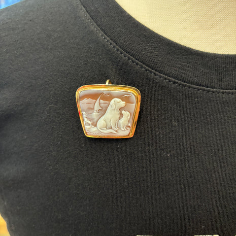 Sardonyx Shell Cameo Jewelry