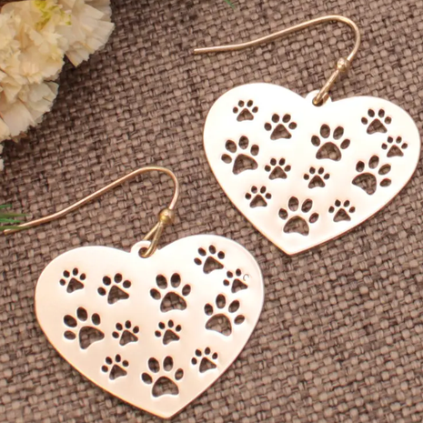 Floral & Dog Themed Earrings