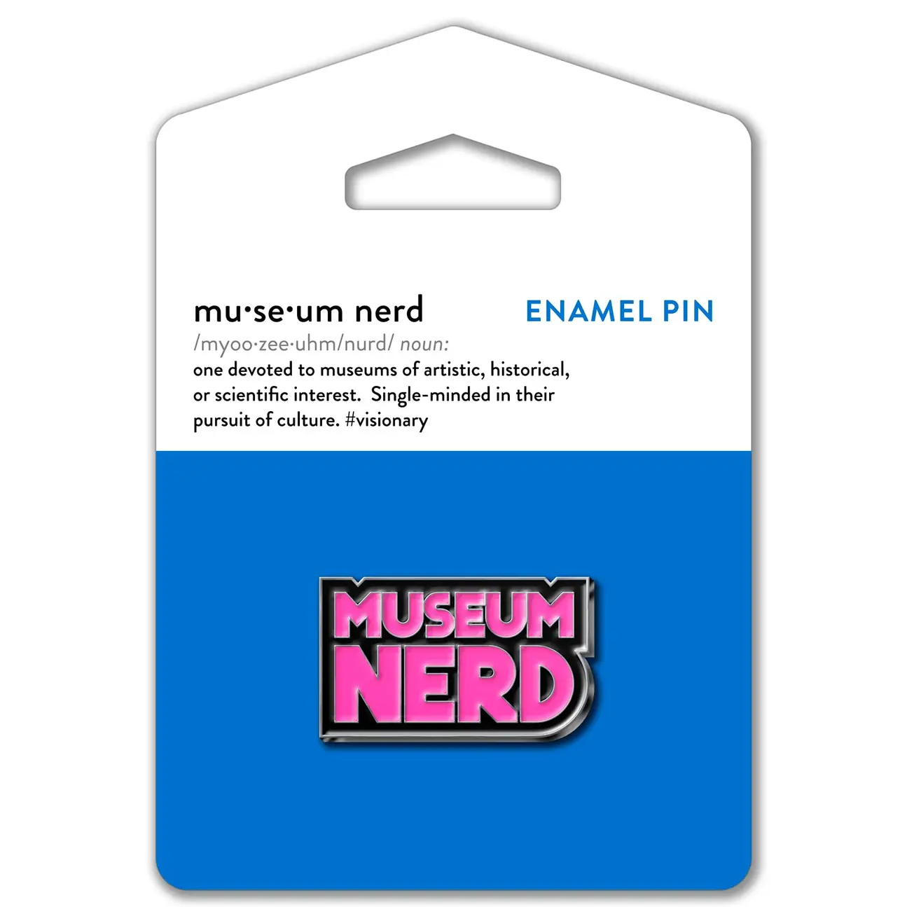 Museum Nerd Enamel Pins