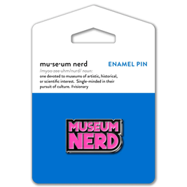 Museum Nerd Enamel Pins
