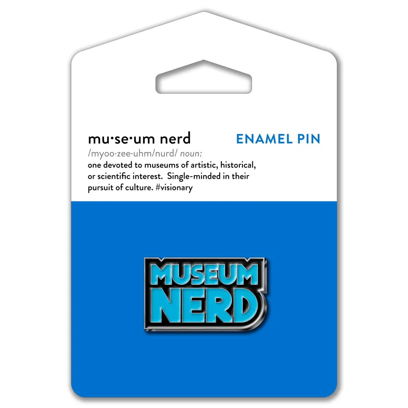 Museum Nerd Enamel Pins