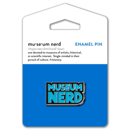 Museum Nerd Enamel Pins
