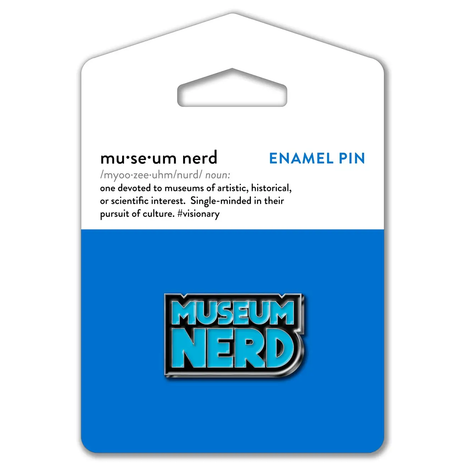 Museum Nerd Enamel Pins