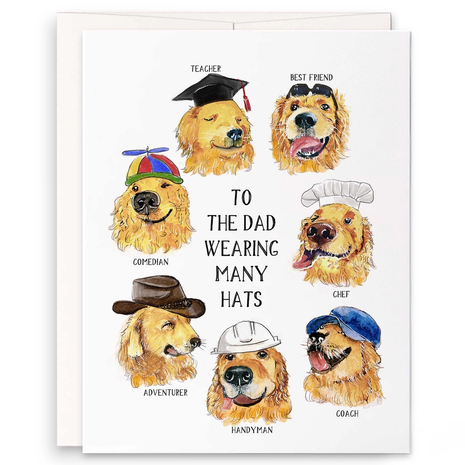 Golden Retriever Themed Greeting Cards