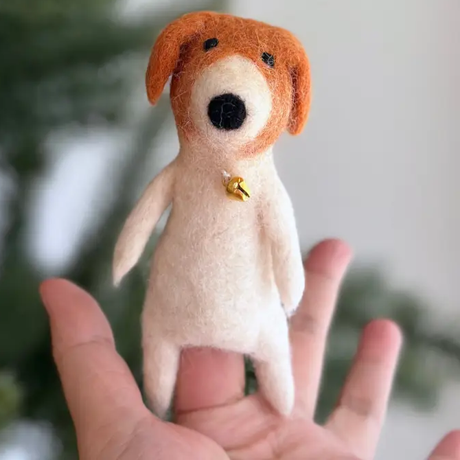 Breed Specific Hand Felted Finger Puppets