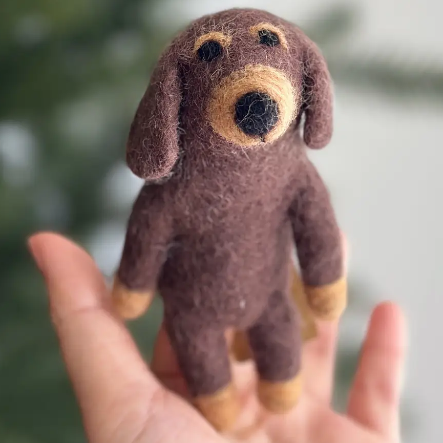 Breed Specific Hand Felted Finger Puppets