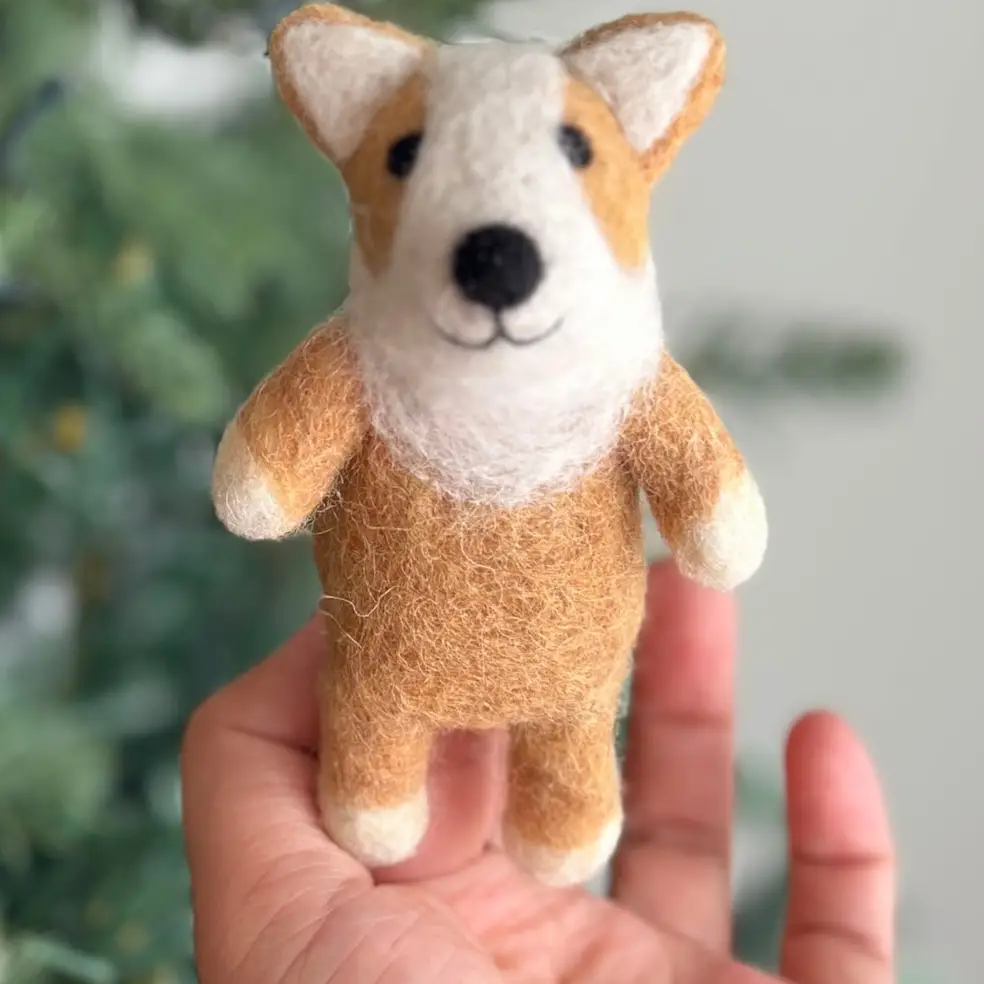 Breed Specific Hand Felted Finger Puppets