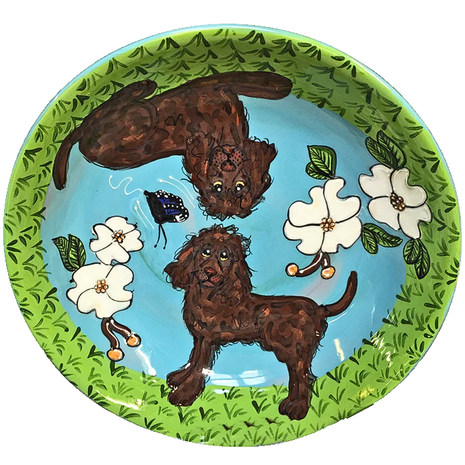 Hand Painted Presentation Bowls