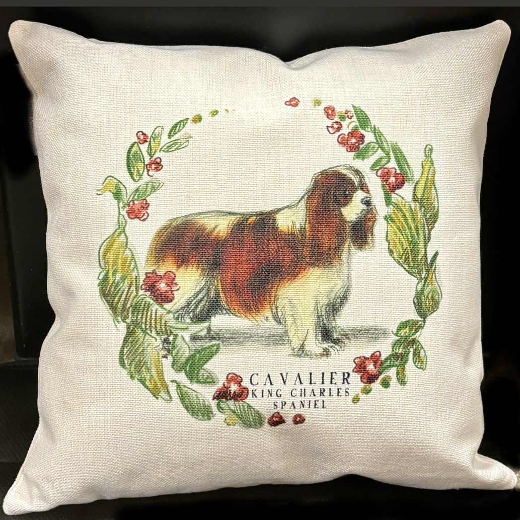 Breed Specific Heavy Duty Throw Pillows