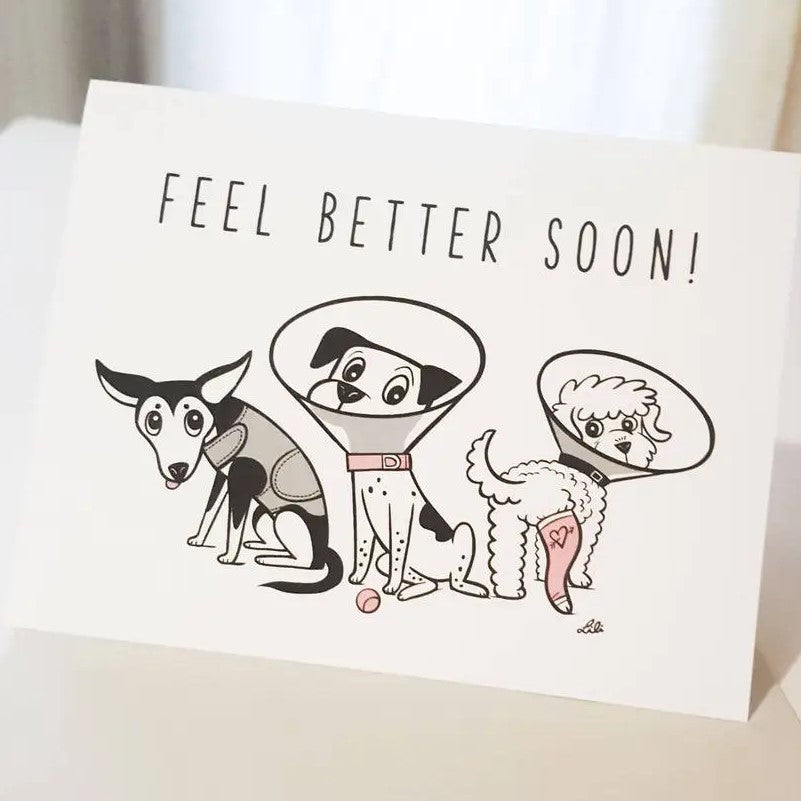 Feel Better Soon Card by Lili Chin