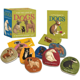 For the Love of Dogs by Meg Freitag Puzzle & Matching Magnet Set