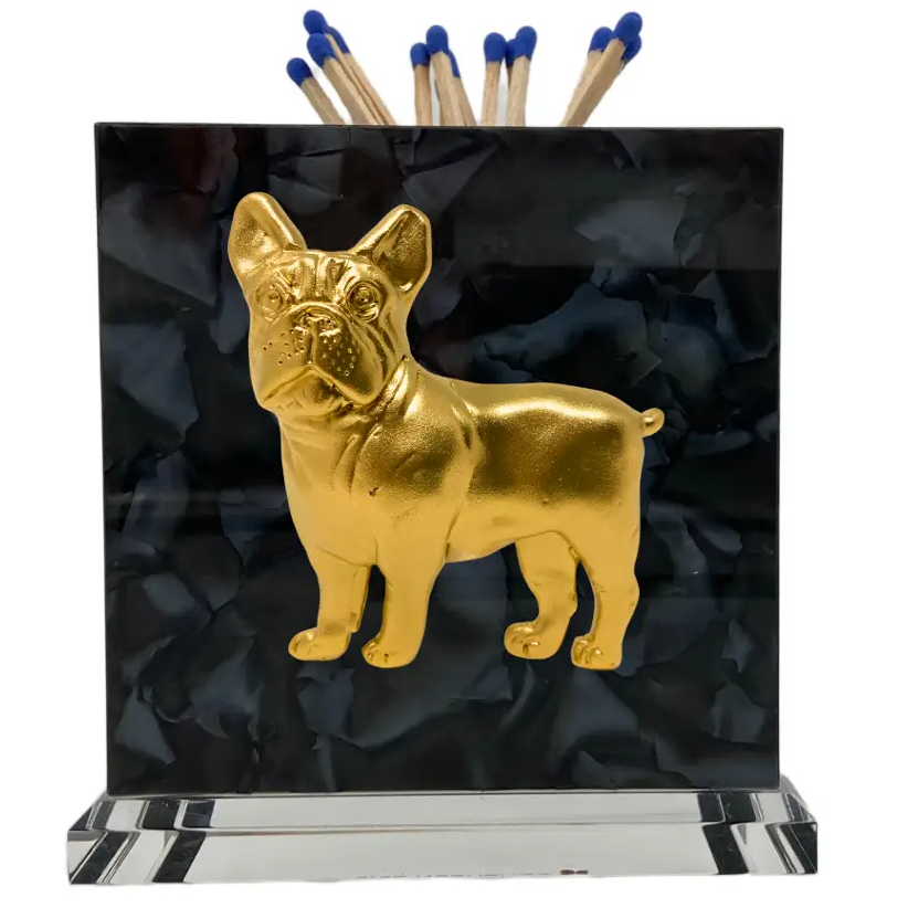 Dog Themed Decorative Match Strike Boxes