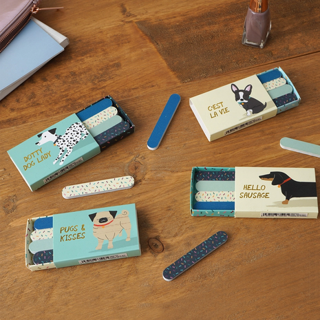 Assorted Matchbox Nail Files