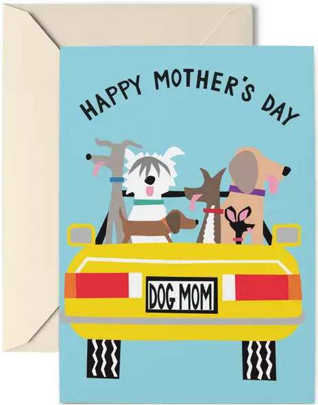 Bold and Colorful Dog Themed Greeting Cards