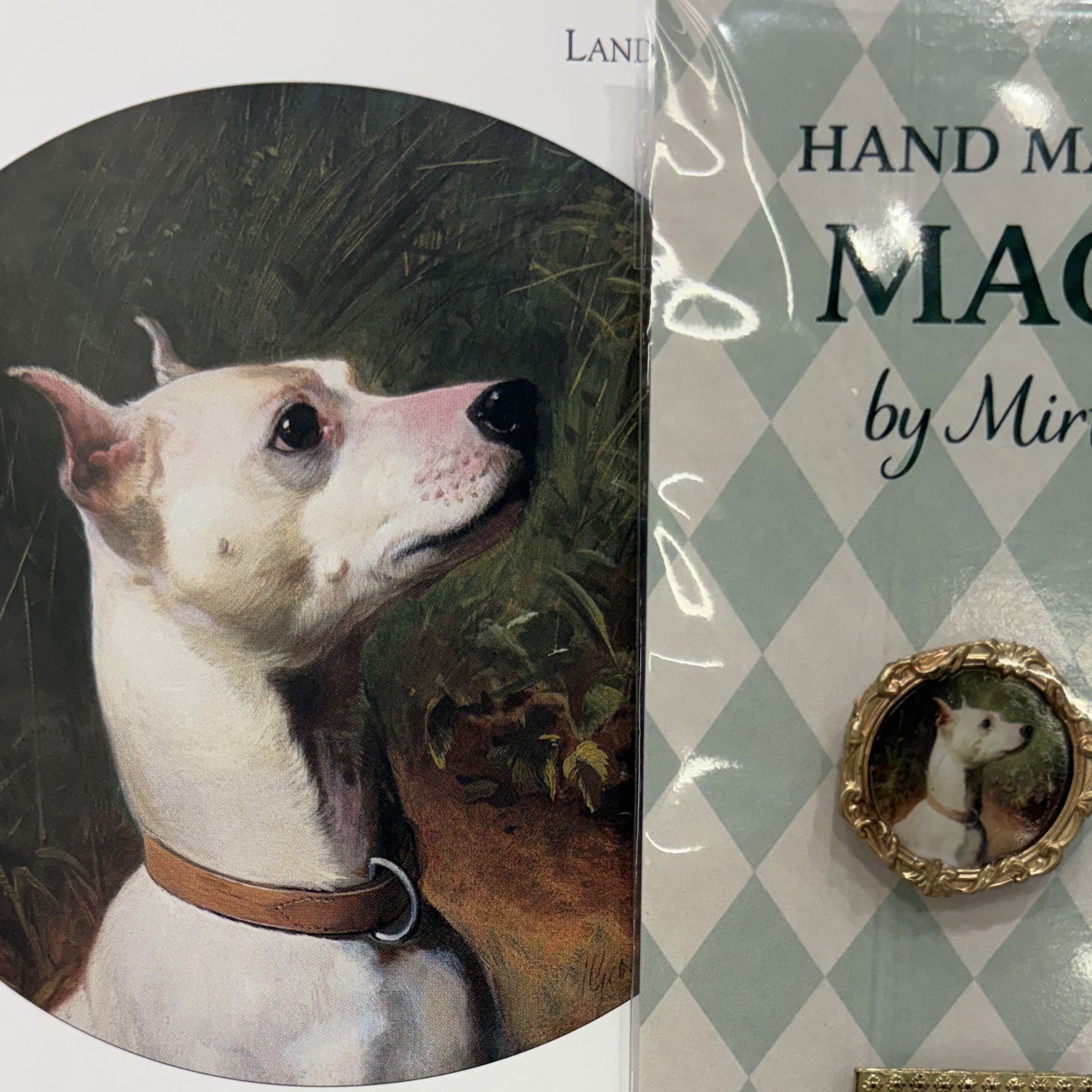 George Earl Dog Portrait Magnets