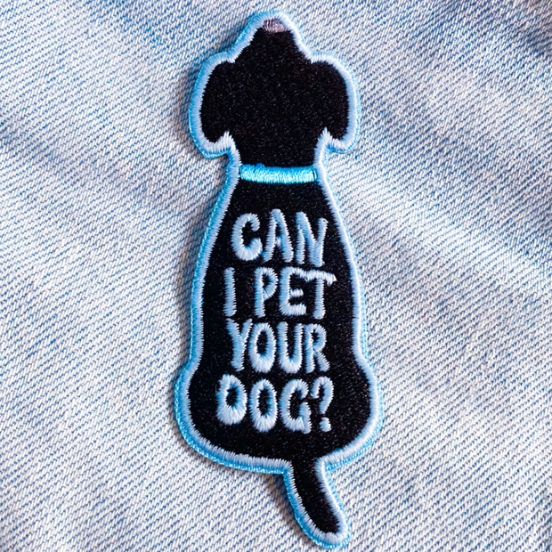 Can I Pet Your Dog Patches