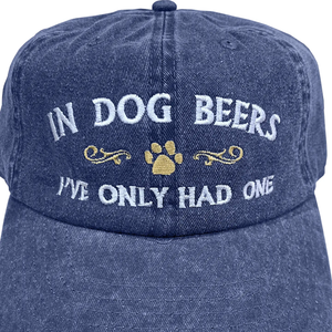 Dog Beers Hat from SpoiledRottenDogz