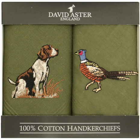 Embroidered Cotton Handkerchiefs