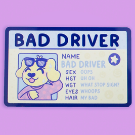 Dog Drivers License