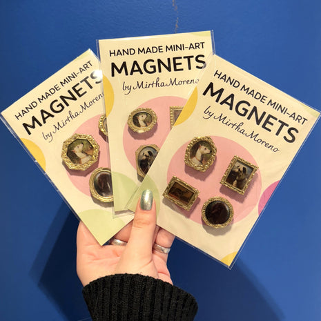 George Earl Dog Portrait Magnets