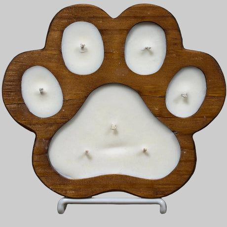 Puppy Love Paw Shaped Candles