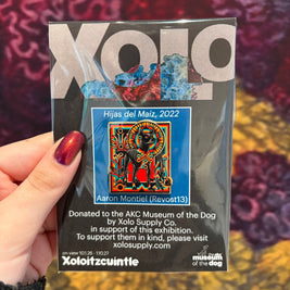 Hijas del Maíz Xoloitzcuintle Enamel Pin