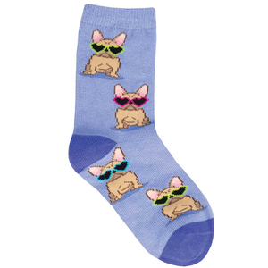 Kids Frenchie Fashion Socks from Socksmith