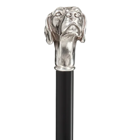 Handmade Dog Themed Walking Sticks and Canes