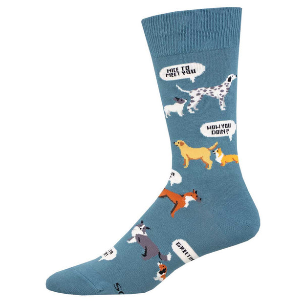 New Dog, Who Dis? Crew Socks