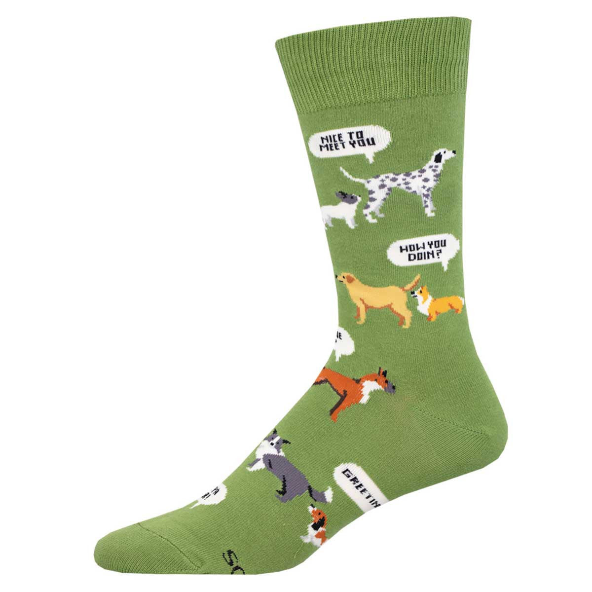 New Dog, Who Dis? Crew Socks