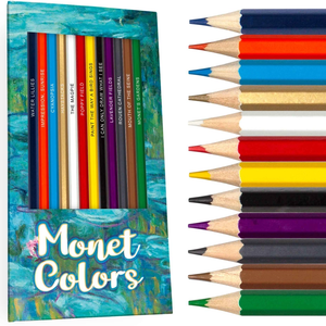 Canine and Artist Themed Colored Pencil Sets