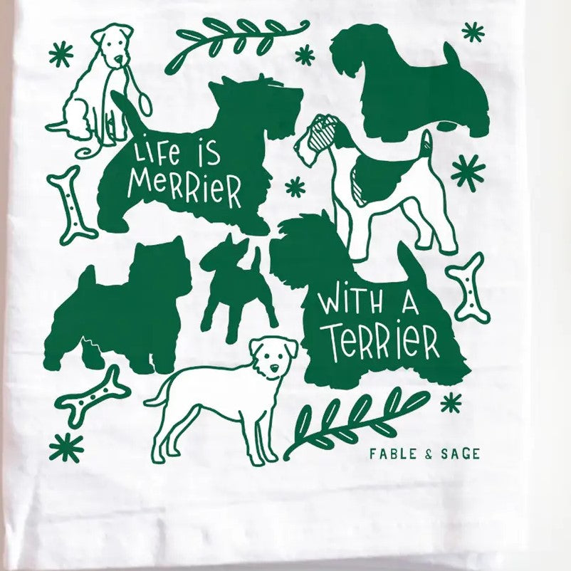Kitchen Towels by Fable & Sage (Including 37 Breed Specific!)