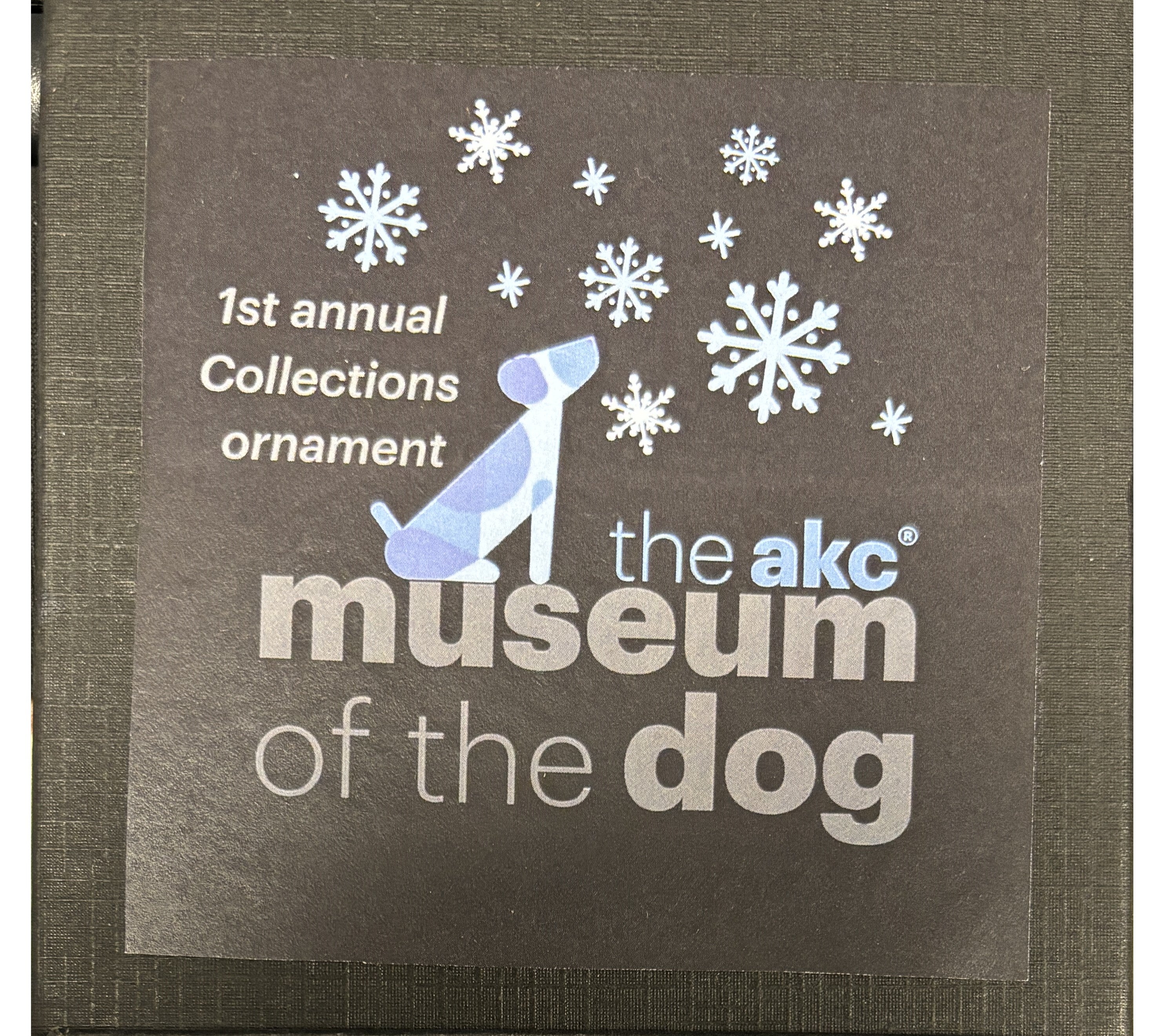 1st Annual Collections Ornament