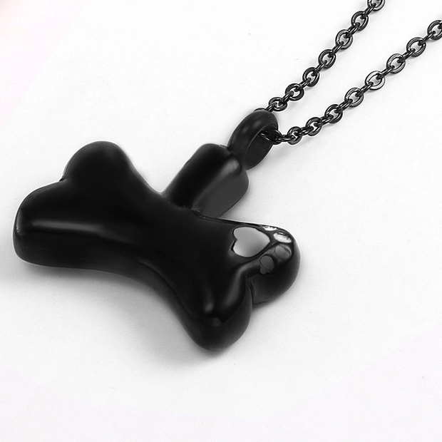 Bone Shaped Urn Necklace