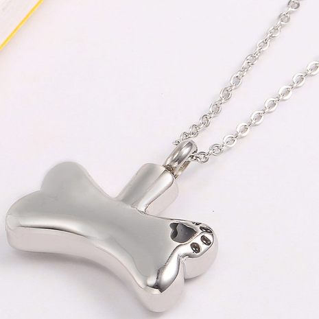 Bone Shaped Urn Necklace