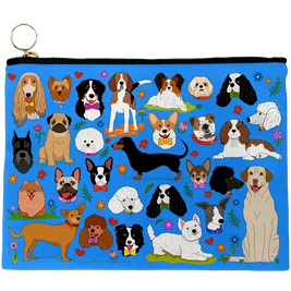 Iconic Art & Dog Inspired Amenities Bags