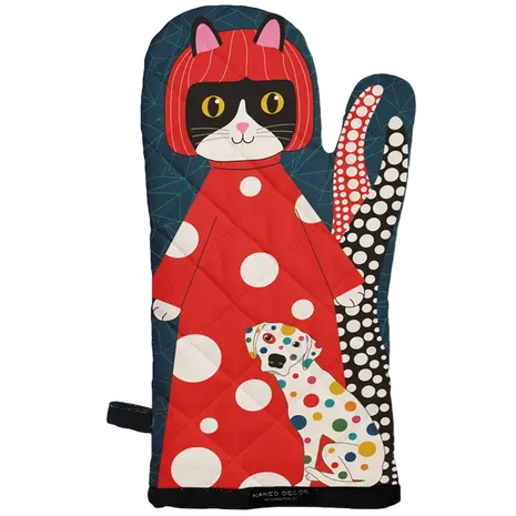 Dog Art Inspired Oven Mitts & Potholders