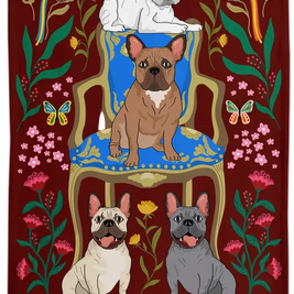 Art Inspired & Dog Themed Kitchen Towels