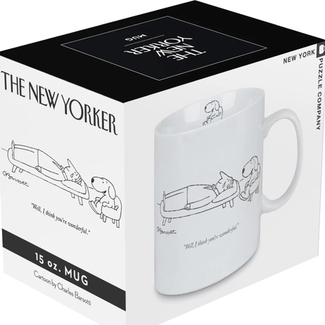New Yorker Magazine Cover and Cartoon Mugs