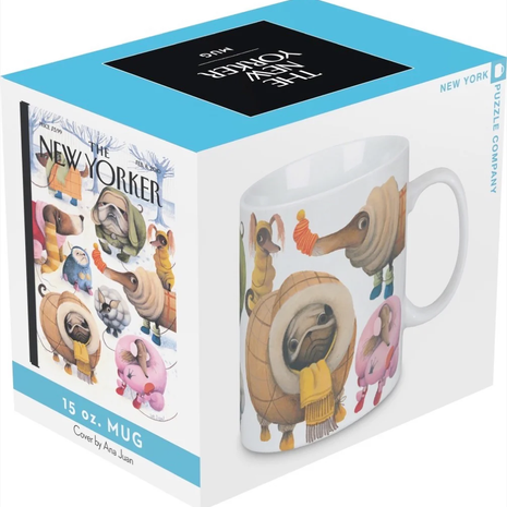 New Yorker Magazine Cover and Cartoon Mugs