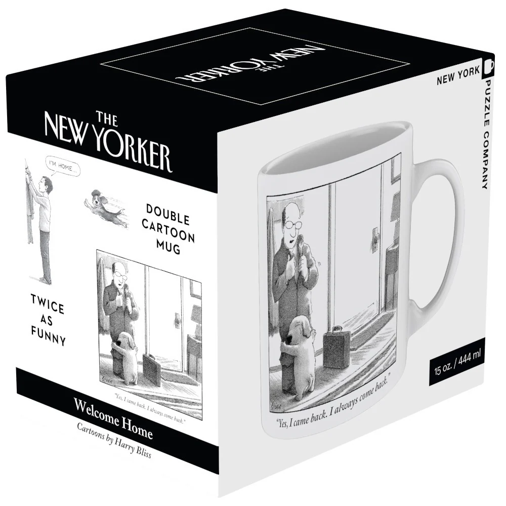 New Yorker Magazine Cover and Cartoon Mugs