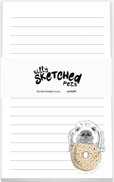 NYC Dog Themed Magnetic Notepads